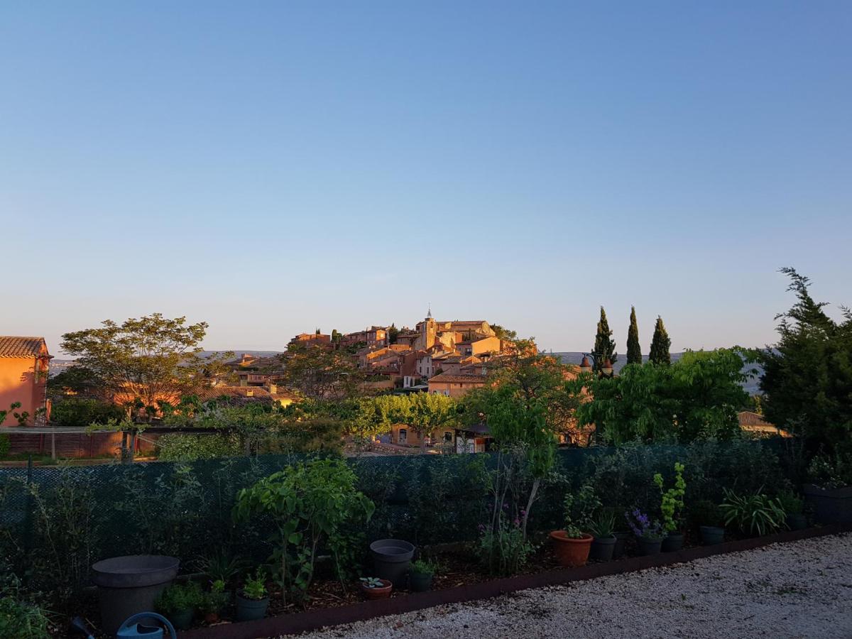 Chambre Du Sentier Des Ocres Roussillon  Bagian luar foto